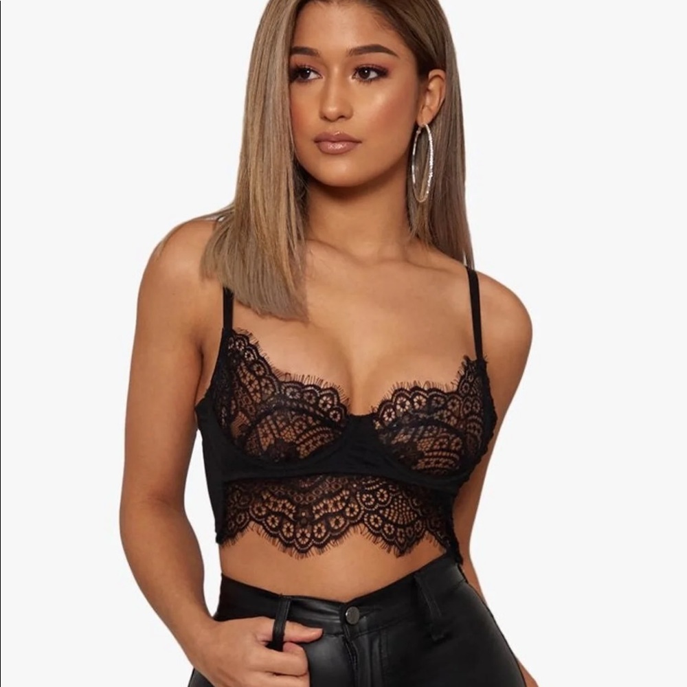 Black Lace Bralette